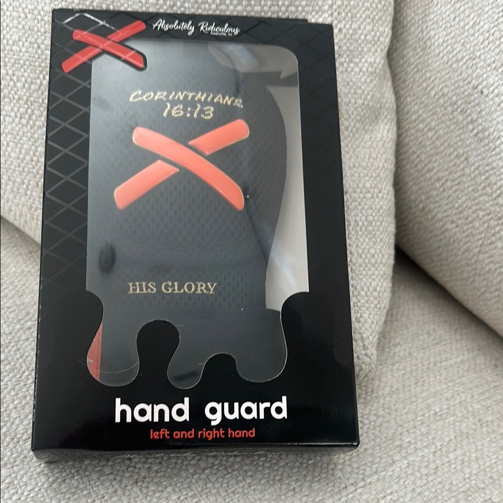 Black and Red Hand Guard